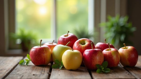 Les variétés de pommes bio qui séduisent les consommateurs français