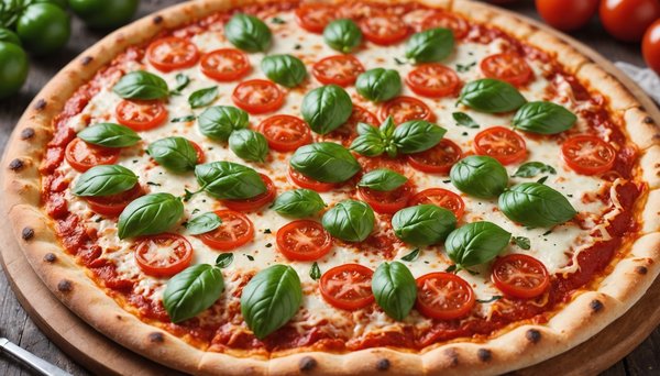 Maîtrisez l"art de la pizza margherita : la recette ultime pour une pâte fine et croustillante!