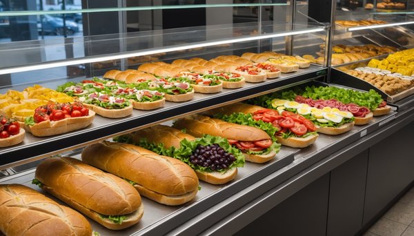 Vitrine sandwich professionnel : le choix idéal pour vos délices